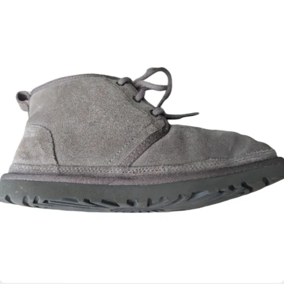 UGG Neumel Chukka Boots Charcoal Gray Men's Size 6 EXCELLENT CONDITION
