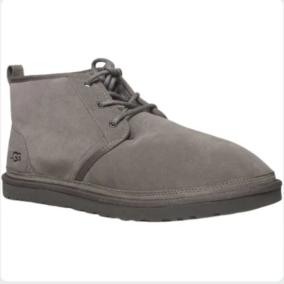 UGG Neumel Chukka Boots Charcoal Gray Men's Size 6 EXCELLENT CONDITION