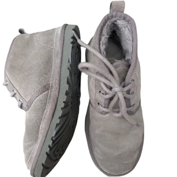 UGG Neumel Chukka Boots Charcoal Gray Men's Size 6 EXCELLENT CONDITION
