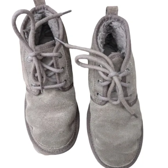 UGG Neumel Chukka Boots Charcoal Gray Men's Size 6 EXCELLENT CONDITION