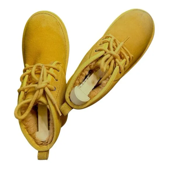 UGG Neumel II Canary Suede Women’s /Junior's Ankle Chukka Boots Sz 4 US/ 36 EU