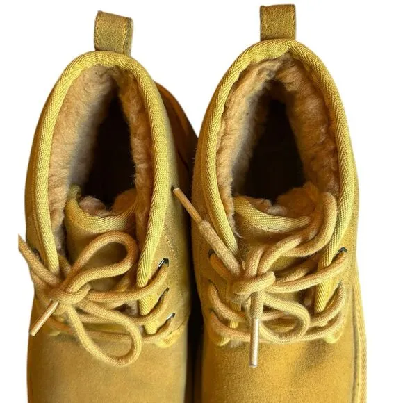 UGG Neumel II Canary Suede Women’s /Junior's Ankle Chukka Boots Sz 4 US/ 36 EU