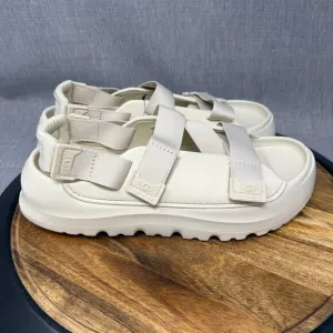 Ugg Sandals Men's Size 11 Stratus Sea Salt Cream Waterproof Summer Shoes NWT