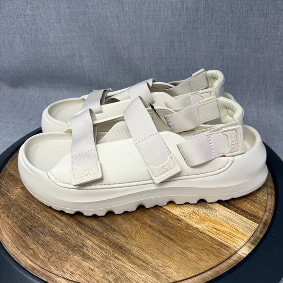 Ugg Sandals Men's Size 11 Stratus Sea Salt Cream Waterproof Summer Shoes NWT