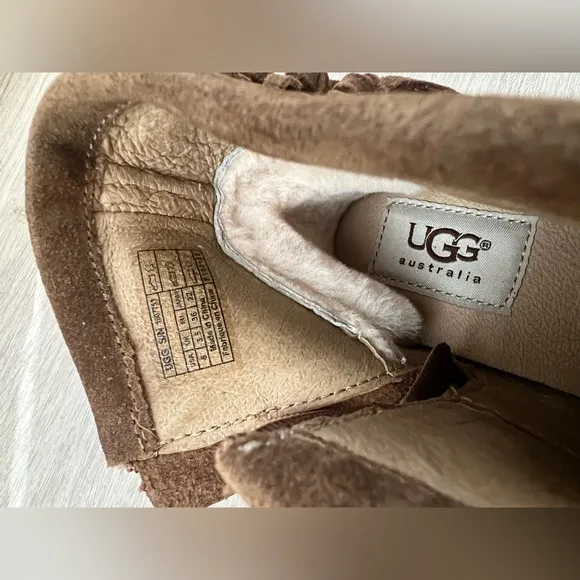UGG Shenendoah Fringe Ankle Boots