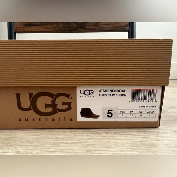 UGG Shenendoah Fringe Ankle Boots