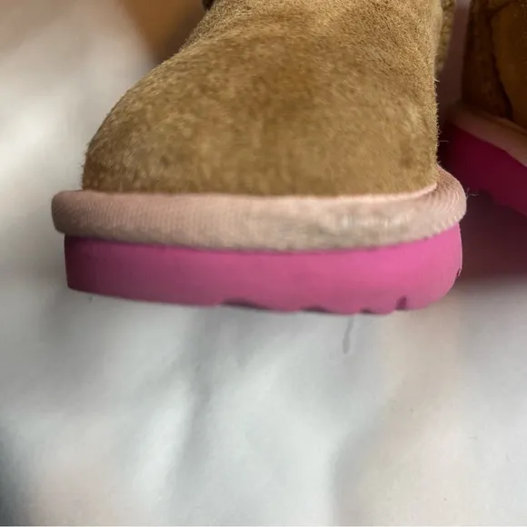 UGG T Mini Baley Bow 11 winter 🥶  baby toddler boots