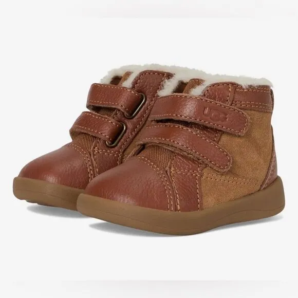 UGG Unisex-Baby Rennon Ii Sneakers in Chestnut Size 4/5, M, 12-18 months