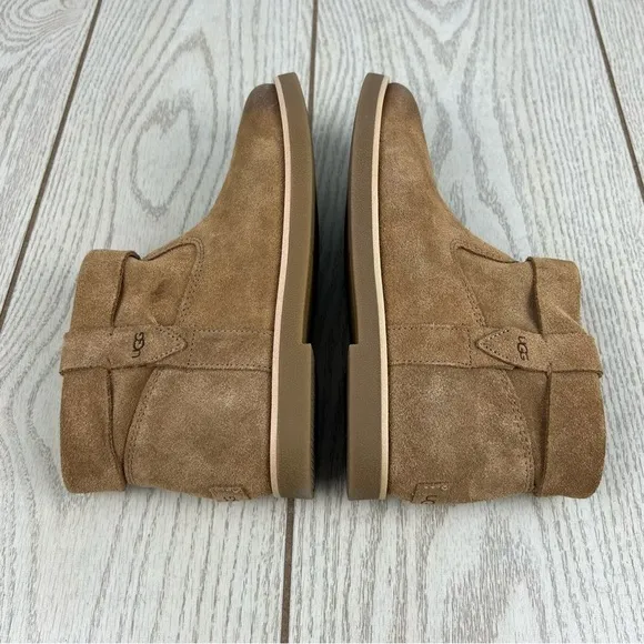 UGG Women's Josefene Cuff Suede Ankle Boots US6 Chestnut (tan/brown) $130