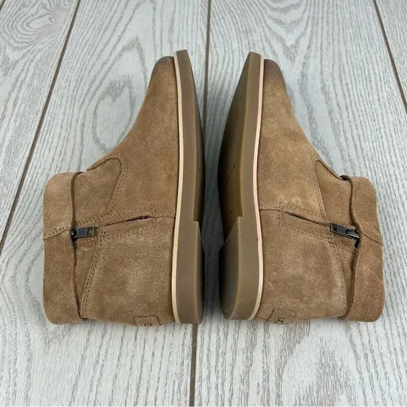 UGG Women's Josefene Cuff Suede Ankle Boots US6 Chestnut (tan/brown) $130