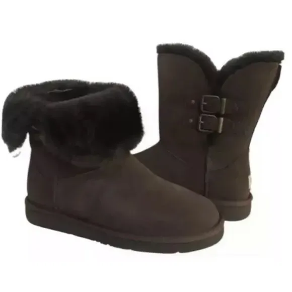 UGG Women's Renley II Boots Chocolate (brown) Sz 11 NWB