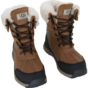 UGG Women's Waterproof Adirondack III Boots, Chestnut Color, Size 5