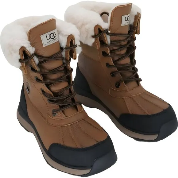UGG Women's Waterproof Adirondack III Boots, Chestnut Color, Size 5