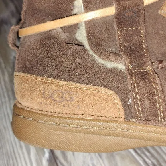UGG 'La Jolla' Boots chocolate Youth size 3