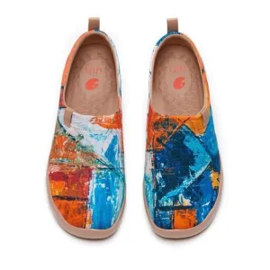 UIN Men's Walking Shoes Slip On Loafers (Art Vision Toledo)