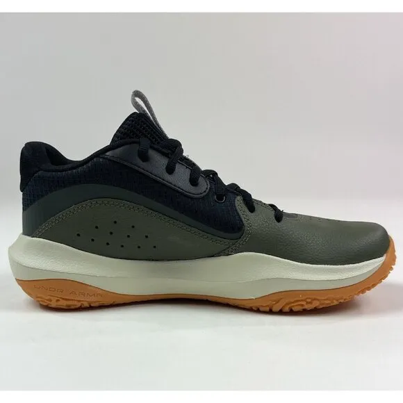 Under Armour Lockdown 7 Mens 8 Womens 9.5 Green Basketball Shoes 3028512-300 New