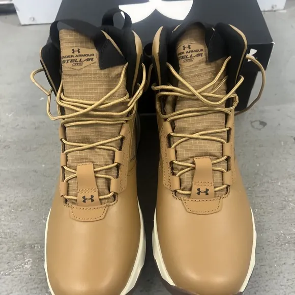 Under Armour UA Stellar G2 6&quot; Tactical Boots Hiking 3025578-200 Men's Size 10