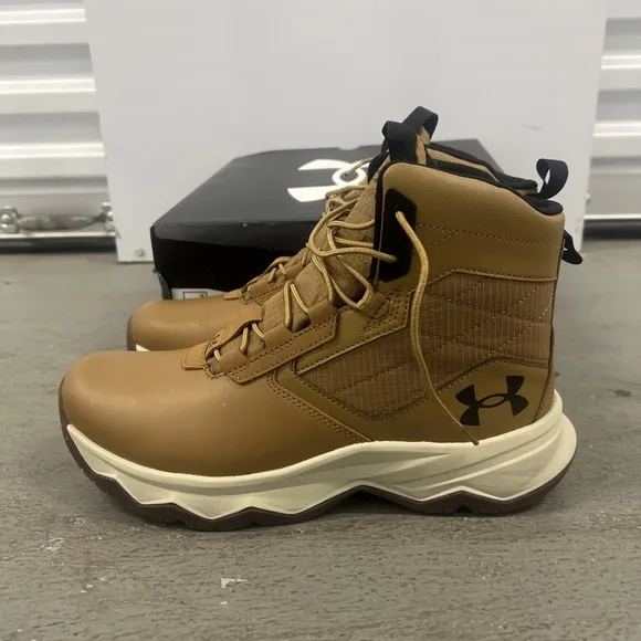 Under Armour UA Stellar G2 6&quot; Tactical Boots Hiking 3025578-200 Men's Size 10