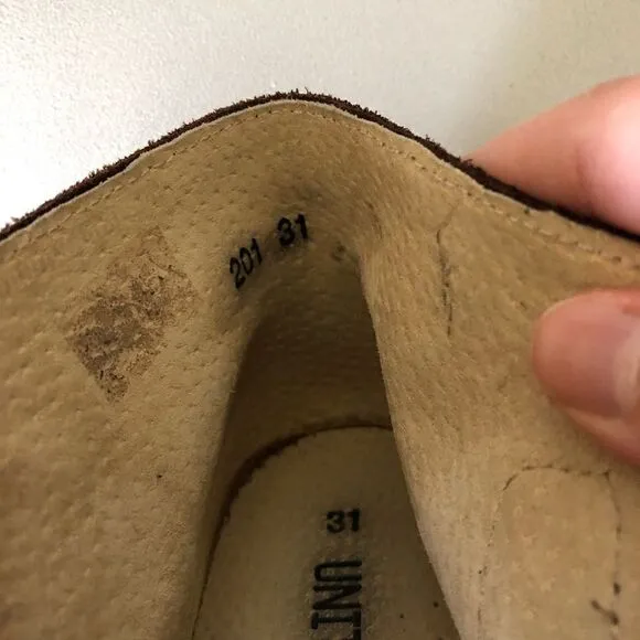 Unit Shoes Brown Suede Booties