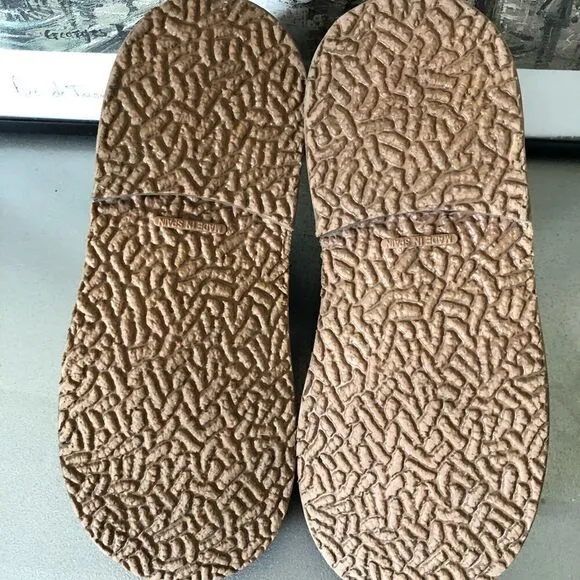 Unit Shoes Brown Suede Booties