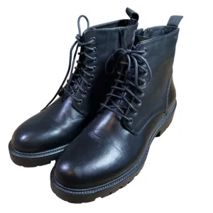 Vagabond Kenova Womens Warm Lining Leather Ankle Boots In Black Size 39