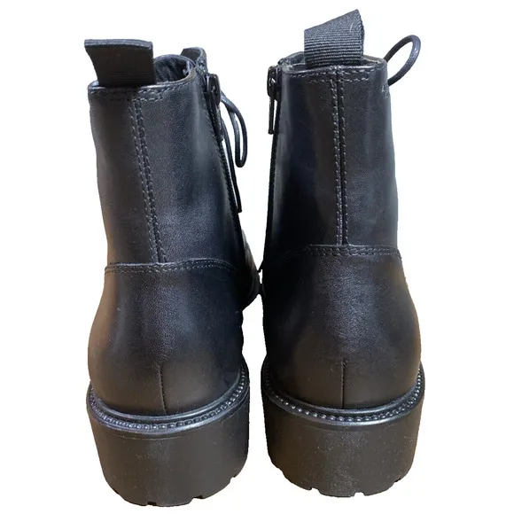 Vagabond Kenova Womens Warm Lining Leather Ankle Boots In Black Size 39
