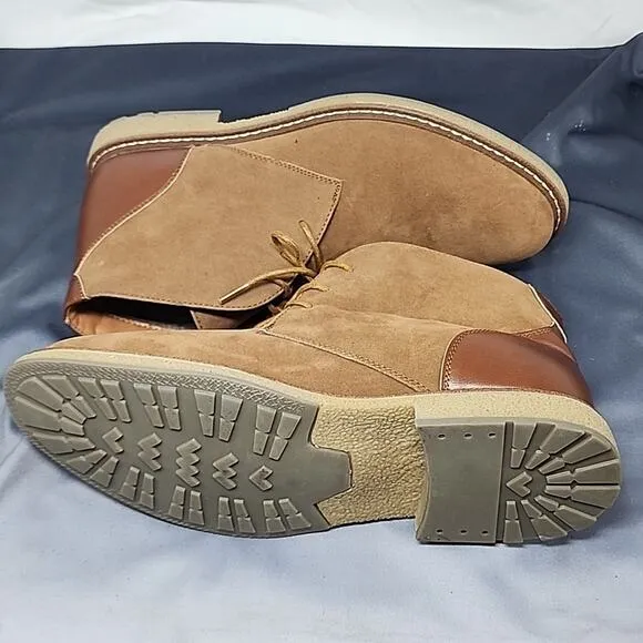 VANCE CO ORSON CHUKKA BOOT SOFT VEGAN LEATHER MENS 11 NWOB