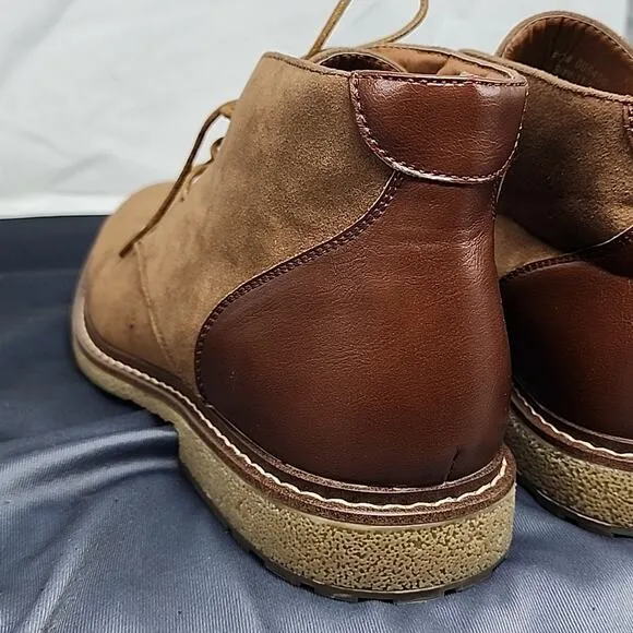 VANCE CO ORSON CHUKKA BOOT SOFT VEGAN LEATHER MENS 11 NWOB