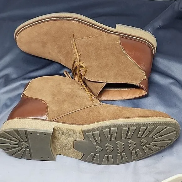VANCE CO ORSON CHUKKA BOOT SOFT VEGAN LEATHER MENS 11 NWOB