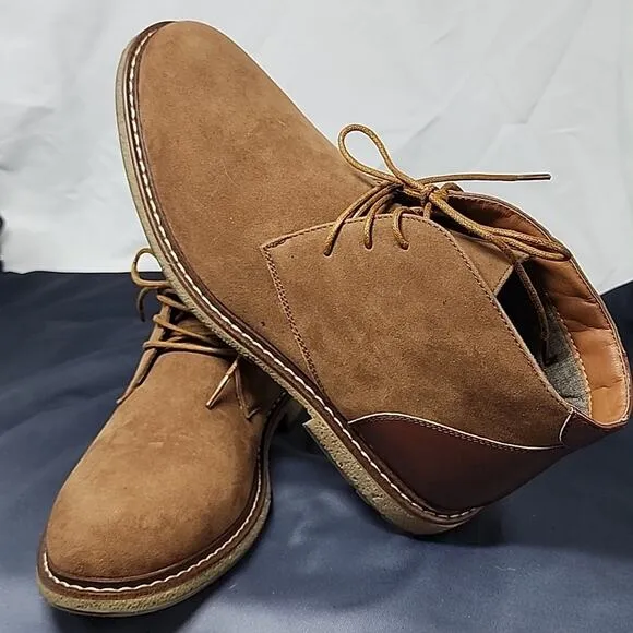 VANCE CO ORSON CHUKKA BOOT SOFT VEGAN LEATHER MENS 11 NWOB