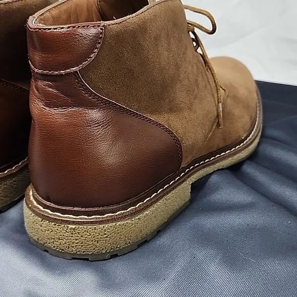 VANCE CO ORSON CHUKKA BOOT SOFT VEGAN LEATHER MENS 11 NWOB