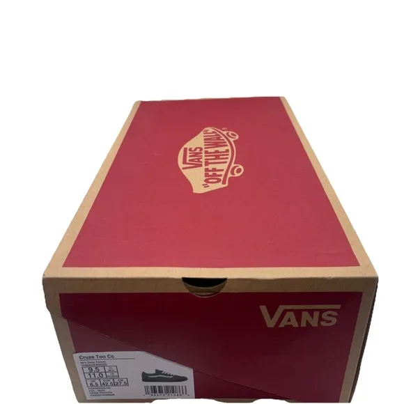 Vans Cruze Too CC ComfyCush Shoes - NIB - 90s Deep Forest Green - Sz M9.5