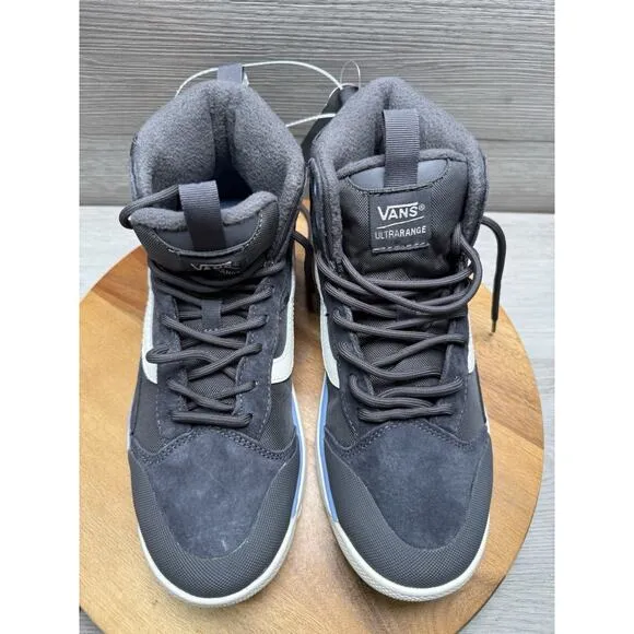 Vans UltraRange EXO Hi MTE-1 Asphalt Grey Blue Boots Sz Women's 9 Men's 7.5 NEW