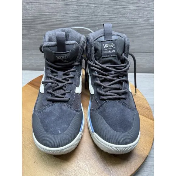 Vans UltraRange EXO Hi MTE-1 Asphalt Grey Blue Boots Sz Women's 9 Men's 7.5 NEW
