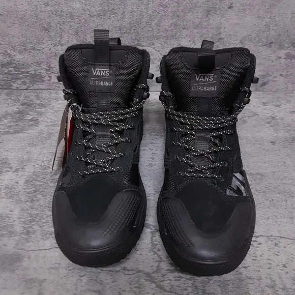 VANS Ultrarange Exo MTE 2 Gore Tex Boots Shoes Mens 6.5 Womens 8 Black Nby