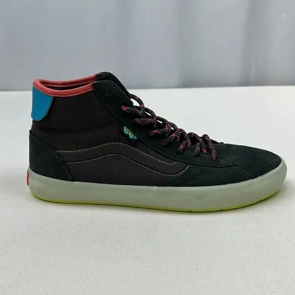 Vans Unisex The Lizzie Translucent Gray Multi White Sneaker Shoes Size M9 W10.5