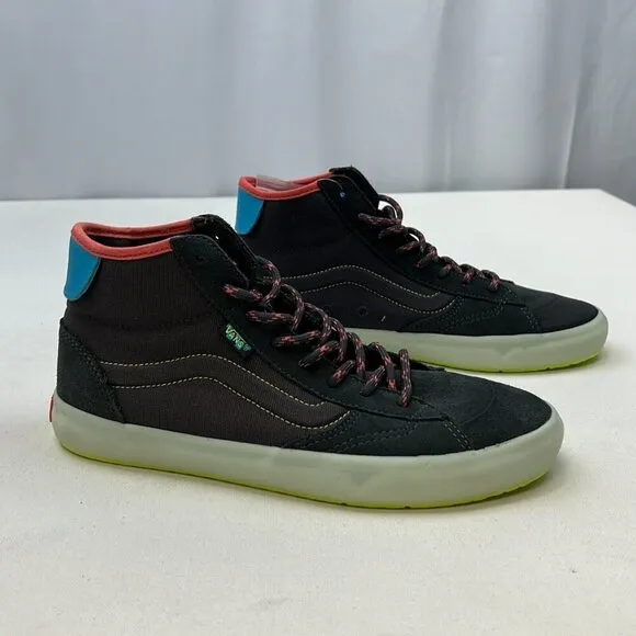 Vans Unisex The Lizzie Translucent Gray Multi White Sneaker Shoes Size M9 W10.5