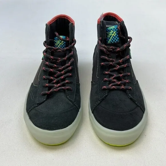 Vans Unisex The Lizzie Translucent Gray Multi White Sneaker Shoes Size M9 W10.5