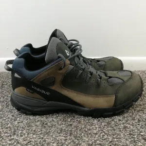 Vasque Gore-Tex Leather Hiking Boots Mens US 14M Gray Vibram Outdoor Trail Shoes