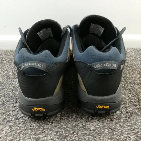 Vasque Gore-Tex Leather Hiking Boots Mens US 14M Gray Vibram Outdoor Trail Shoes