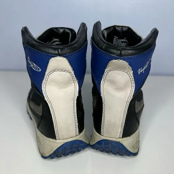Vasque vintage Contender leather hiking Boots Mens 7 women’s 8.5 black blue V540
