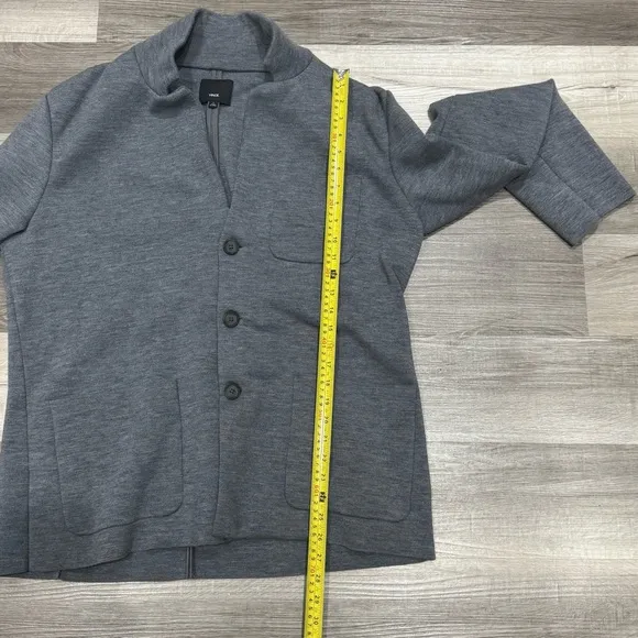 Vince Wool blend charcoal gray blazer size 12