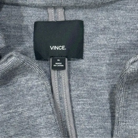 Vince Wool blend charcoal gray blazer size 12