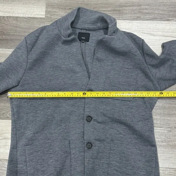 Vince Wool blend charcoal gray blazer size 12