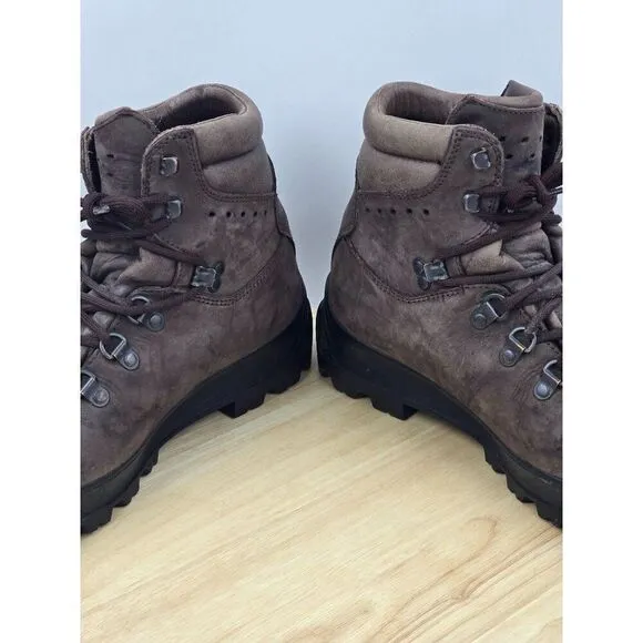 VINTAGE Alpina hiking boots Symatex Made in Slovenia, 1990  leather Mens boots s