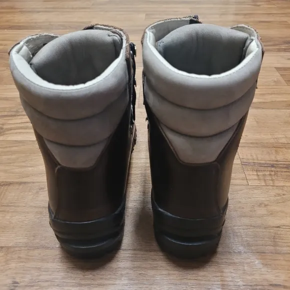 Vintage Asolo Leather Mountaineering Hiking Boots Men’s Italian Made Sz 11