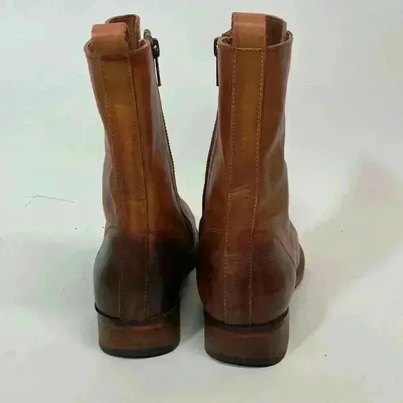 Vintage foundry size 7 boots leather style VFL186 Gemma