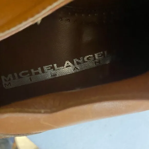 Vintage MICHELANGELO MILANO Carmel Leather Men's Shoes SIZE 10.5