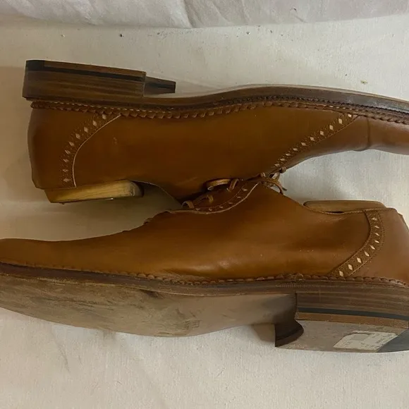 Vintage MICHELANGELO MILANO Carmel Leather Men's Shoes SIZE 10.5