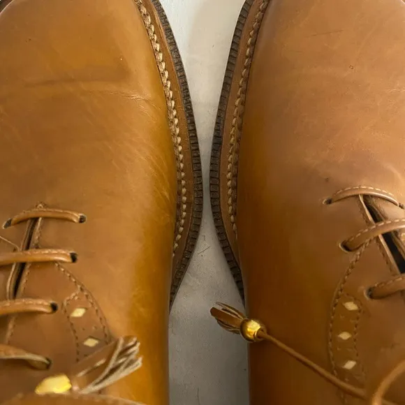 Vintage MICHELANGELO MILANO Carmel Leather Men's Shoes SIZE 10.5